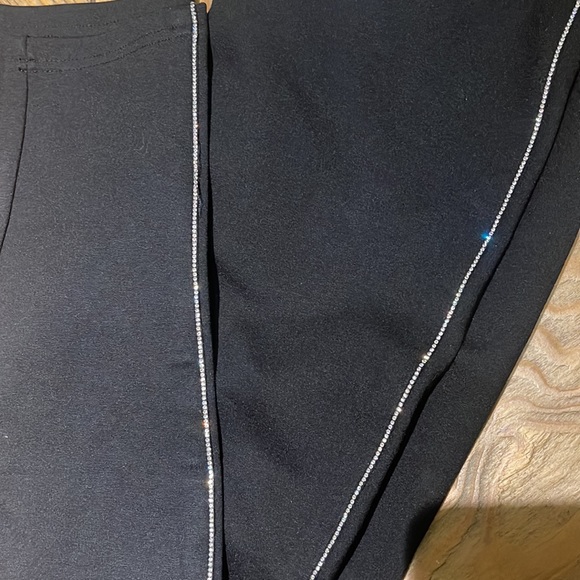 Zara Pants & Jumpsuits Zara Rhinestone Leggings Poshmark
